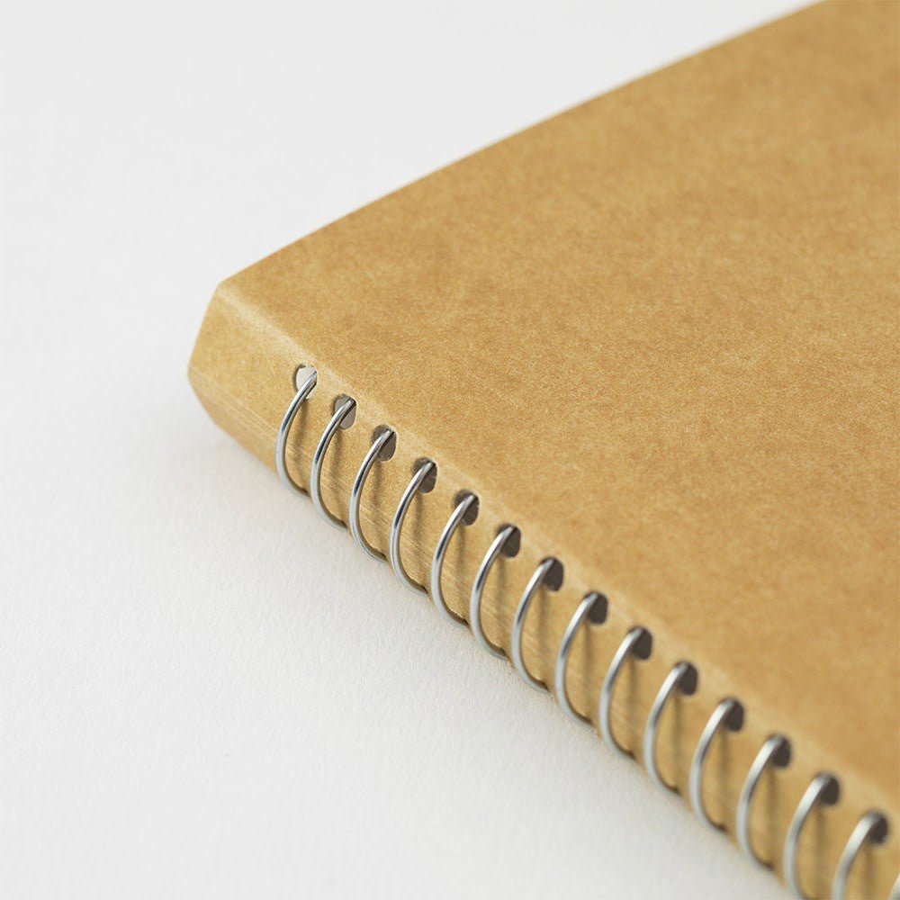 TRAVELER'S Spiral Ring Notebook A5 - White Paper - 24Papershop