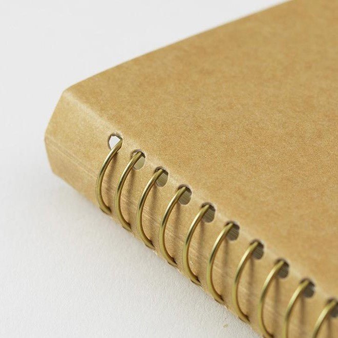 TRAVELER'S Spiral Ring Notebook A6 - Paper Pocket - 24Papershop