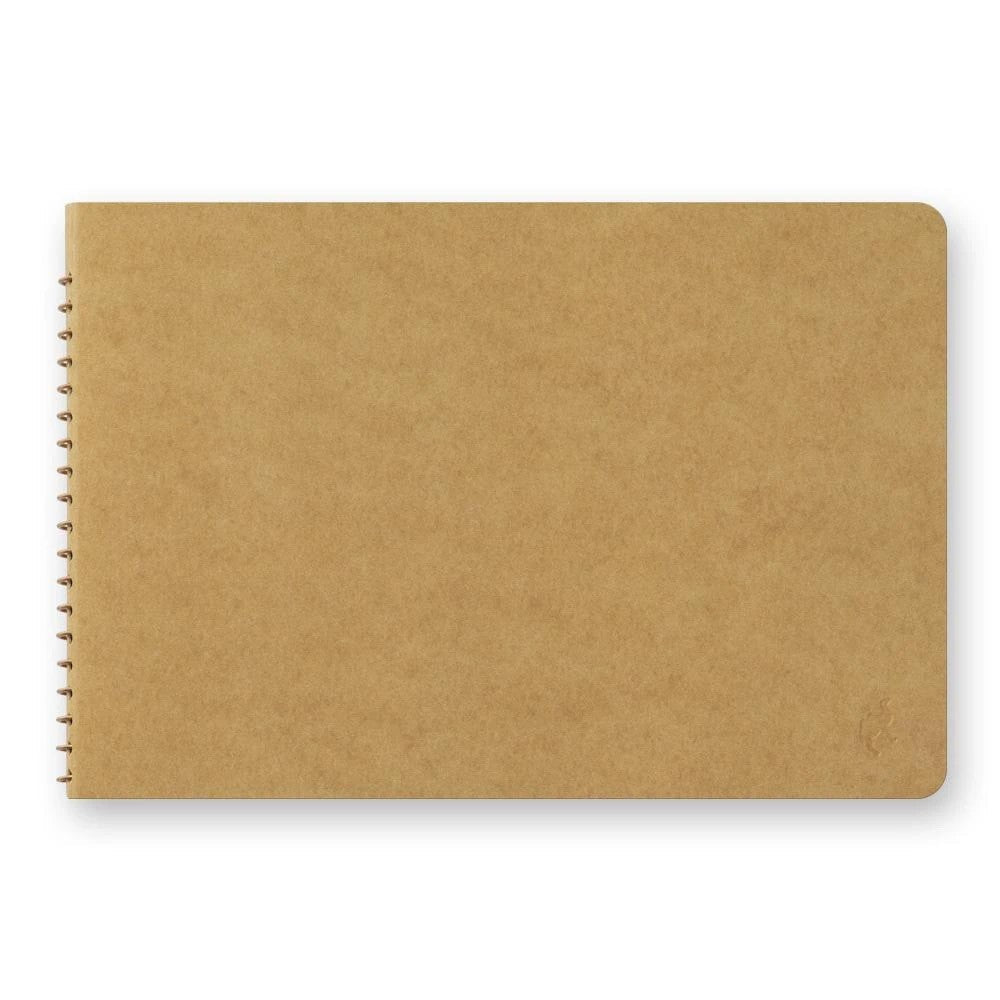 TRAVELER'S Spiral Ring Notebook B6 - Kraft Paper - 24Papershop