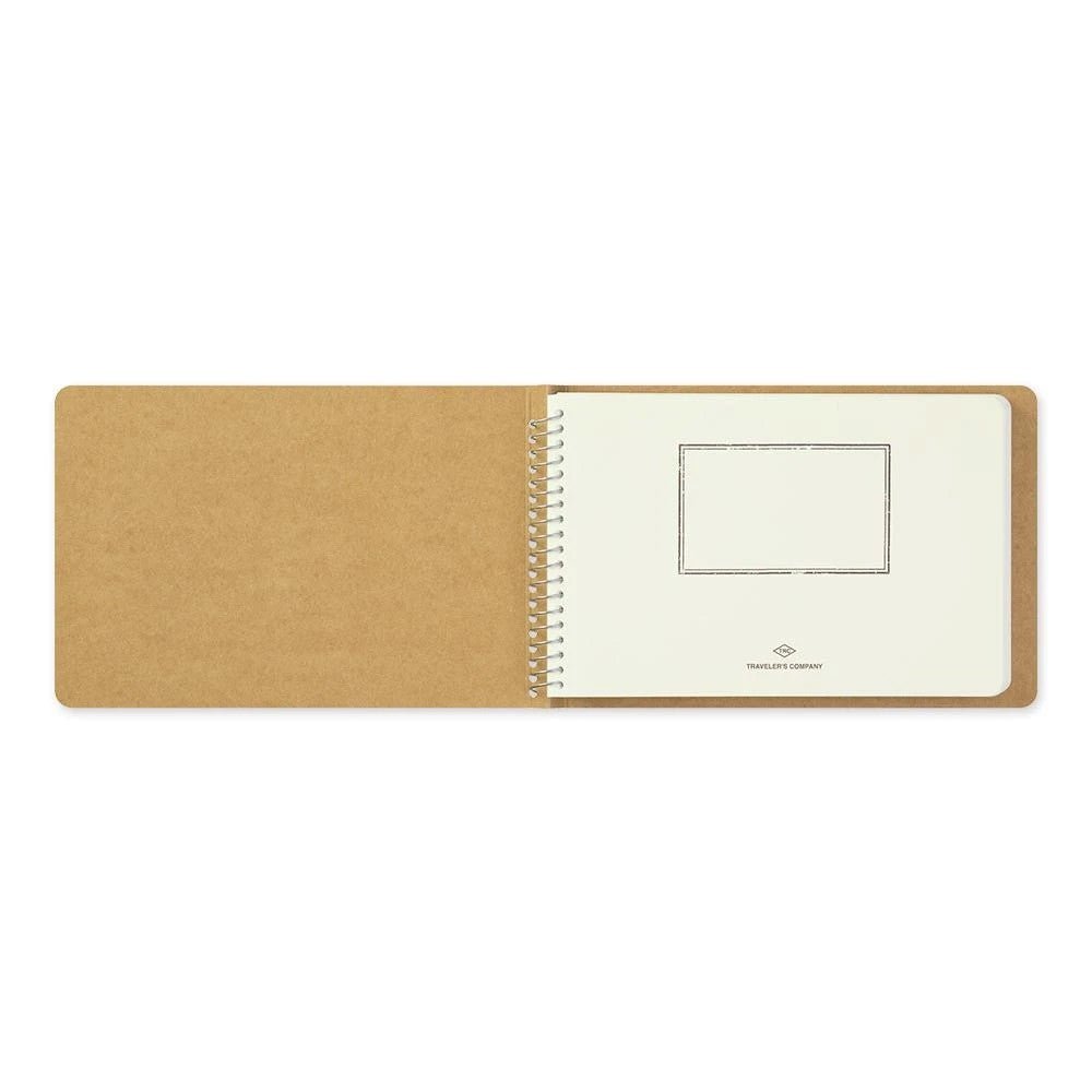 TRAVELER'S Spiral Ring Notebook B6 - White Paper - 24Papershop