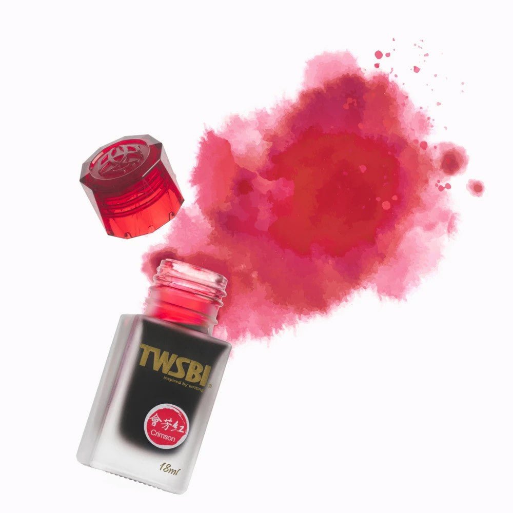 TWSBI 1791 Inktpot Crimson - 18ml (Limited Edition) - 24Papershop