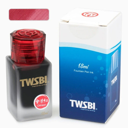 TWSBI 1791 Inktpot Crimson - 18ml (Limited Edition) - 24Papershop