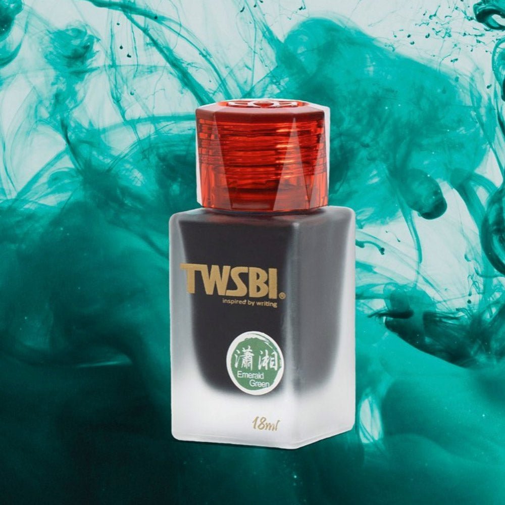 TWSBI 1791 Inktpot Emerald Green - 18ml (Limited Edition) - 24Papershop