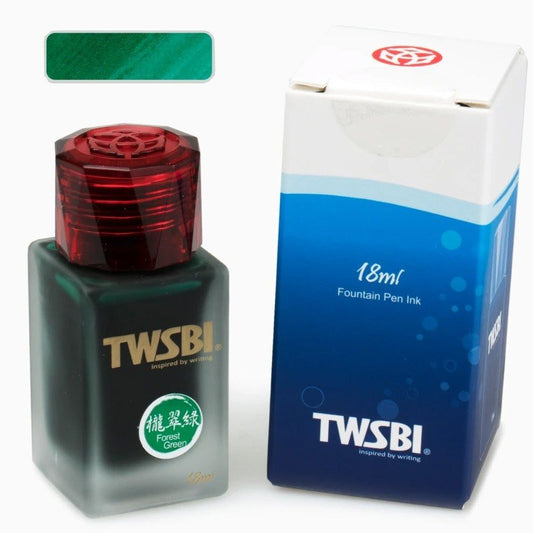 TWSBI 1791 Inktpot Forest Green - 18ml (Limited Edition) - 24Papershop