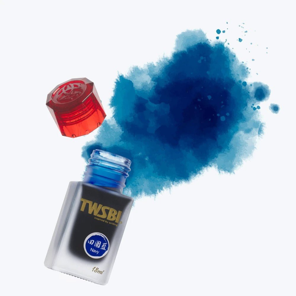 TWSBI 1791 Inktpot Navy - 18ml (Limited Edition) - 24Papershop