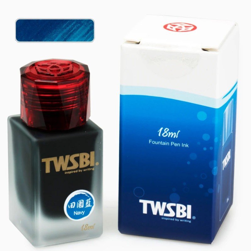 TWSBI 1791 Inktpot Navy - 18ml (Limited Edition) - 24Papershop