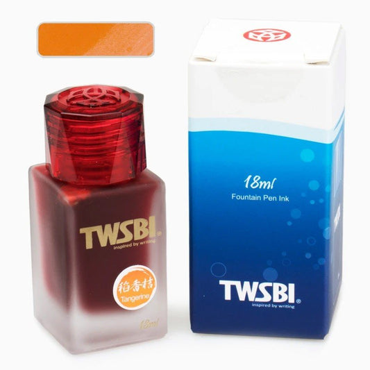 TWSBI 1791 Inktpot Tangerine - 18ml (Limited Edition) - 24Papershop