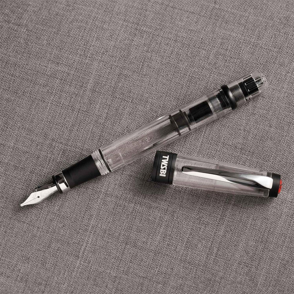 TWSBi Diamond 580 AL R Fountain Pen - Black - 24Papershop