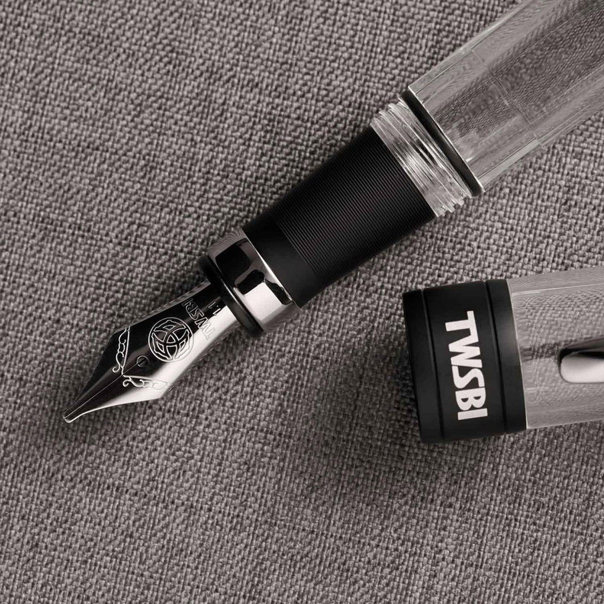 TWSBi Diamond 580 AL R Fountain Pen - Black - 24Papershop