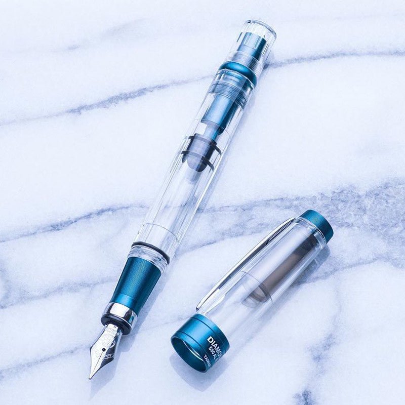 TWSBi Diamond 580 AL R Fountain Pen - Prussian Blue - 24Papershop