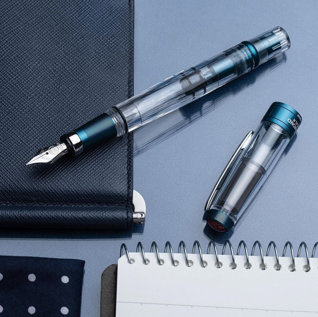 TWSBi Diamond 580 AL R Fountain Pen - Prussian Blue - 24Papershop