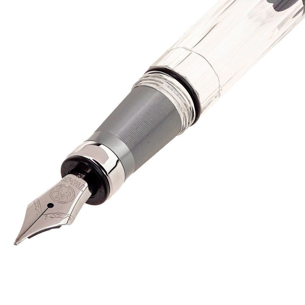 TWSBI Diamond 580 AL R Nickel Gray Fountainpen - 24Papershop