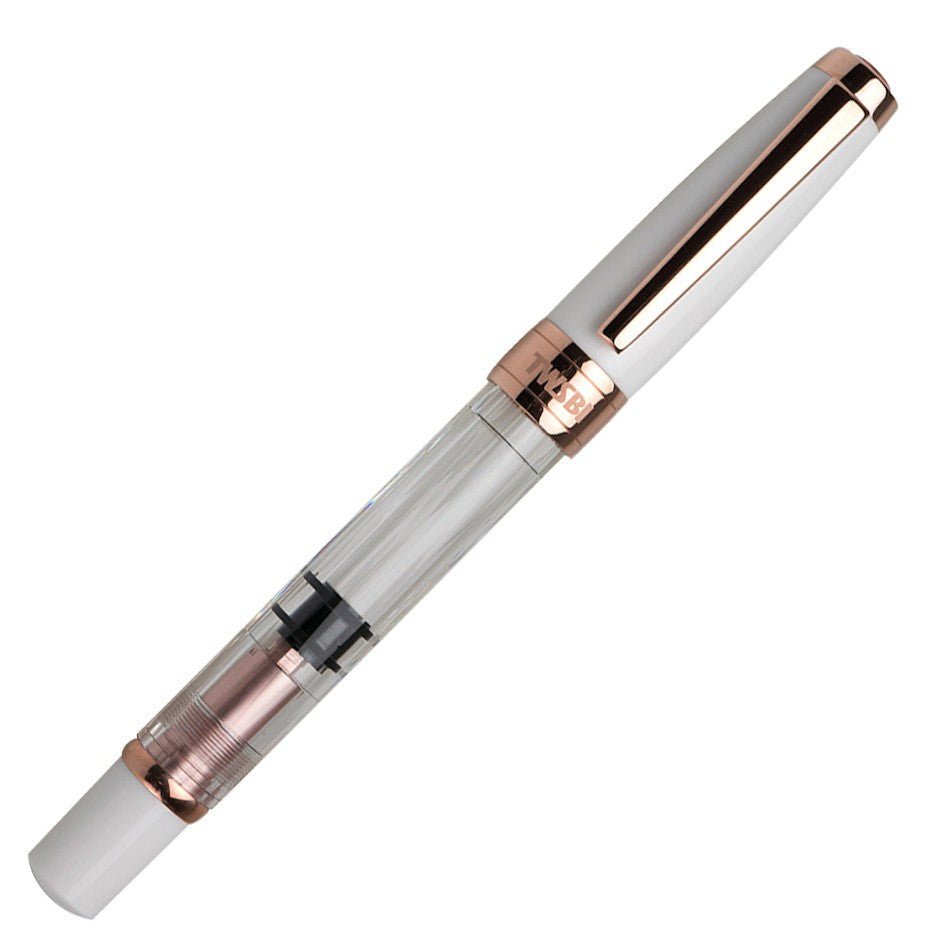 TWSBi Diamond 580 Fountain Pen White RoseGold II - Extra Fine - 24Papershop