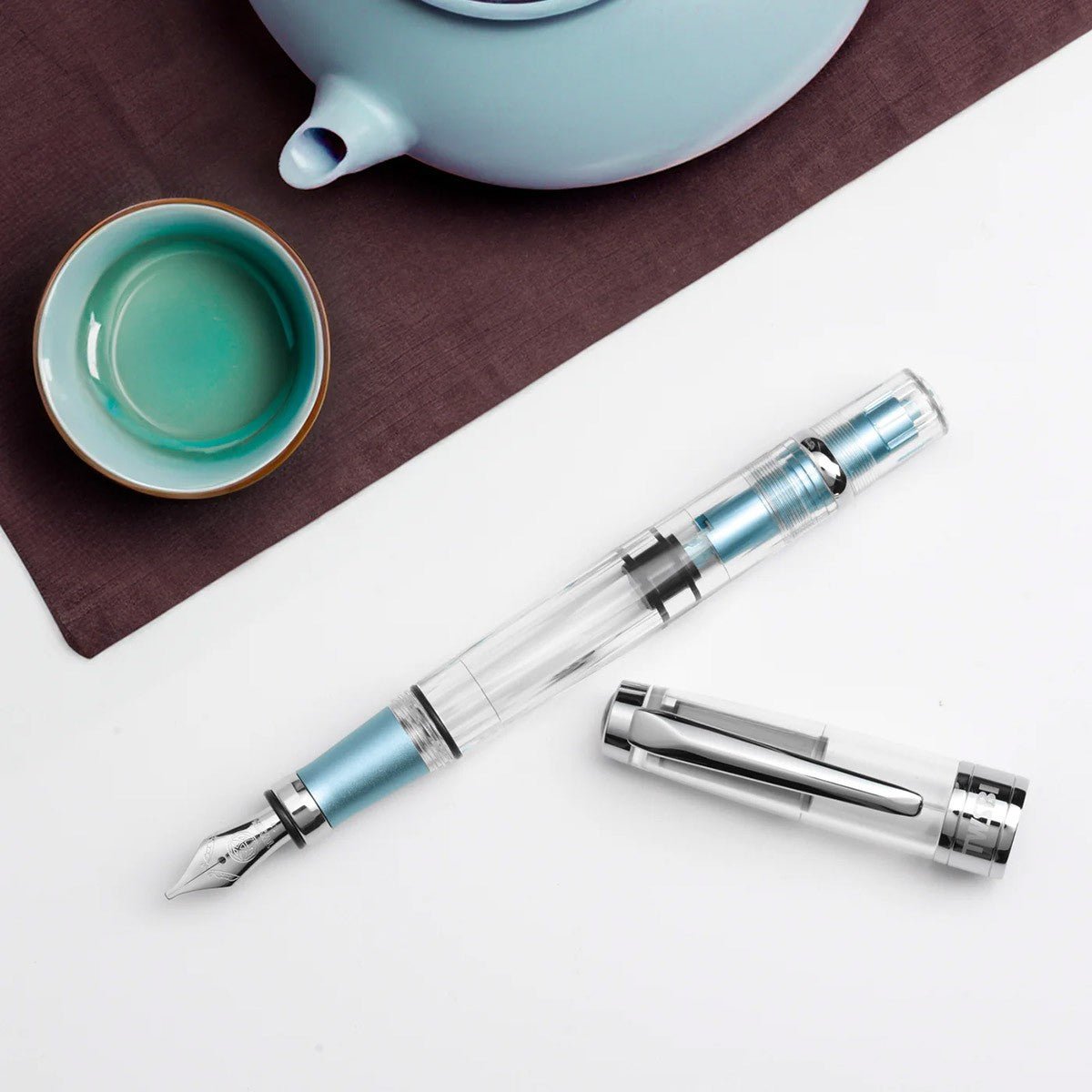 TWSBI Diamond 580AL Fountain Pen - Iceberg - 24Papershop