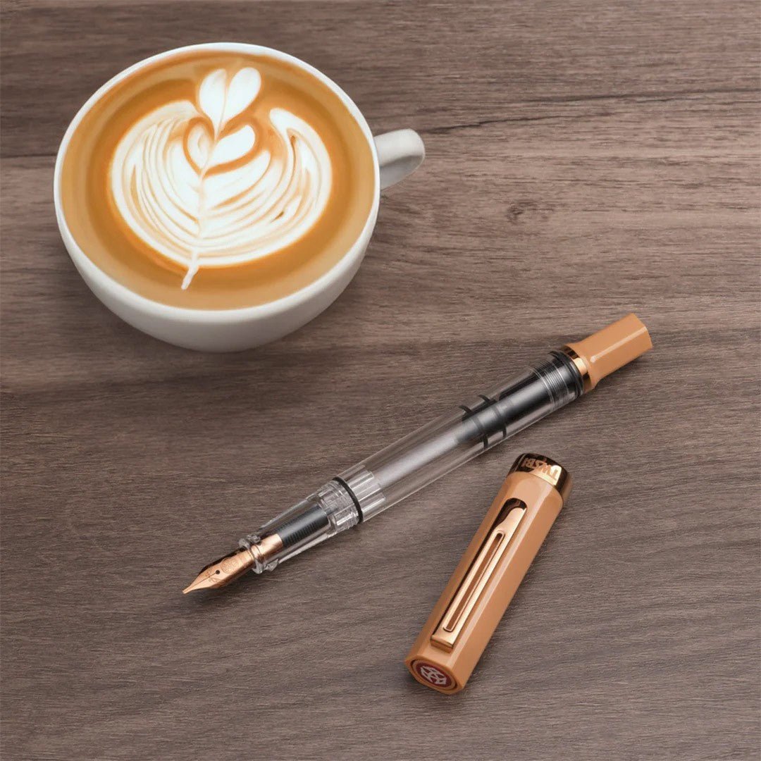 TWSBI Eco Fountain Pen Caffe with Bronze - Bold - 24Papershop