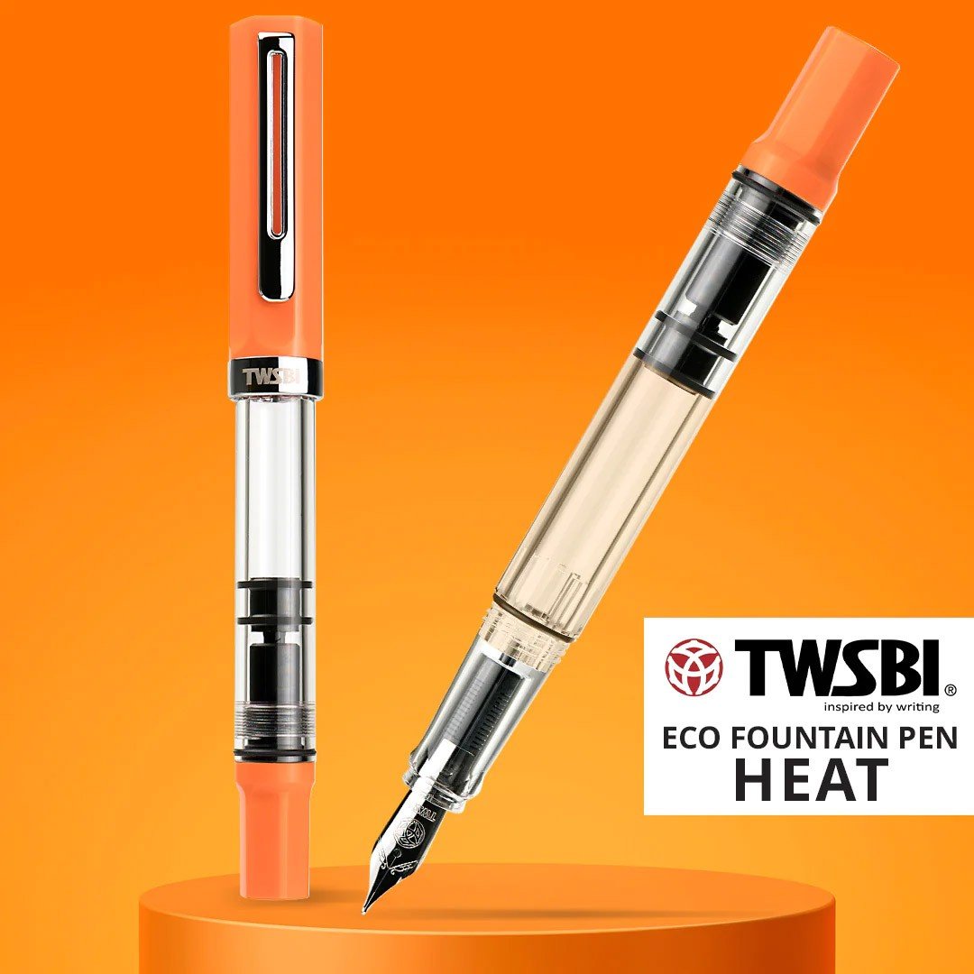 TWSBI Eco Fountain Pen Heat - Bold - 24Papershop