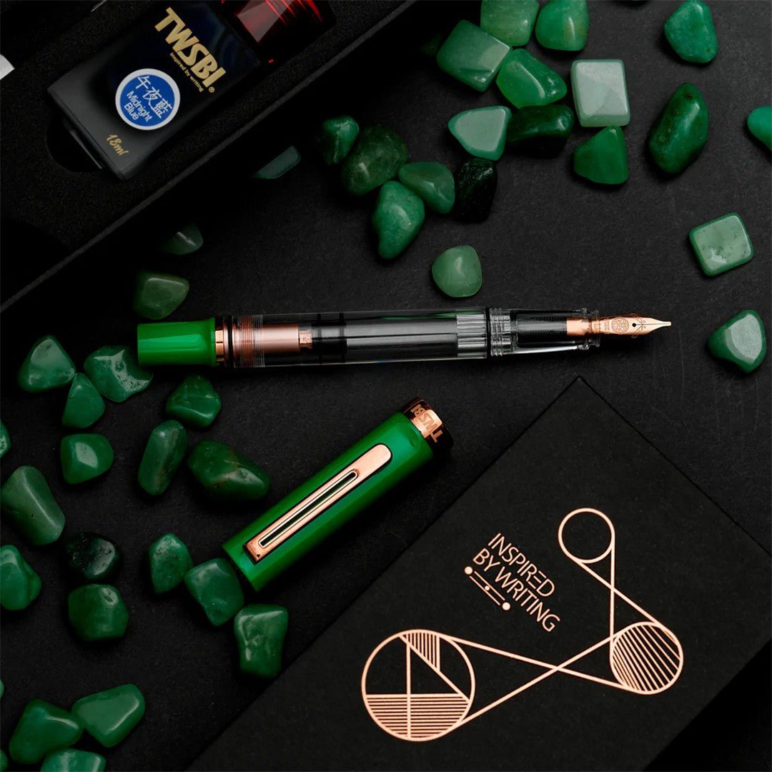TWSBI Eco Fountain Pen Royal Jade Gift Set - Bold - 24Papershop