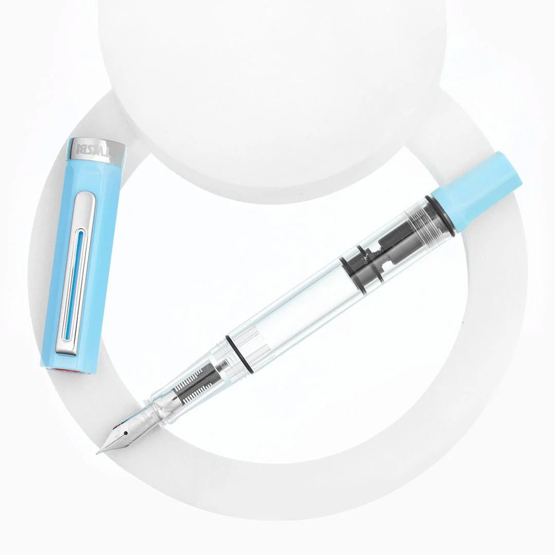 TWSBI Eco Fountain Pen Sky Blue - Fine - 24Papershop