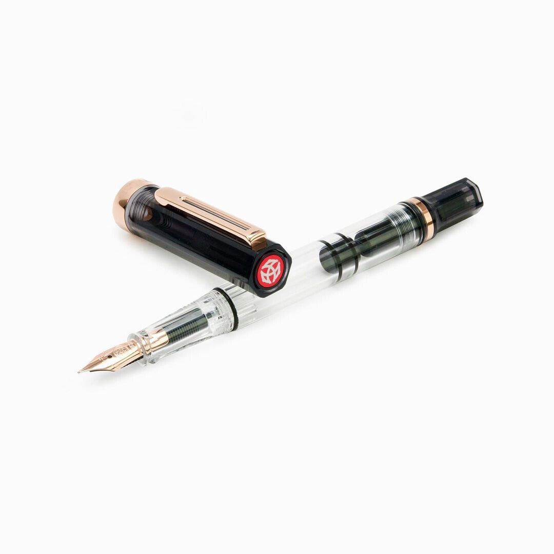 TWSBI Eco Fountain Pen Smoke Rose Gold - B - 24Papershop