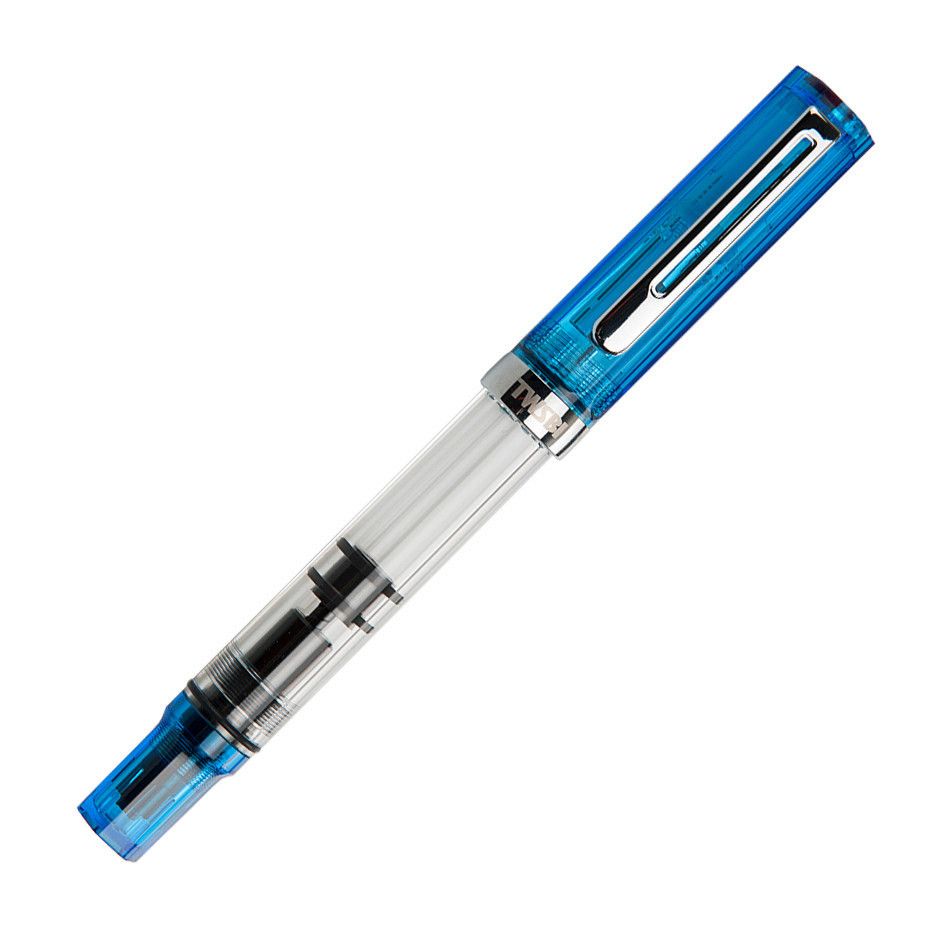 TWSBI Eco Fountain pen Transparant Blue - B - 24Papershop