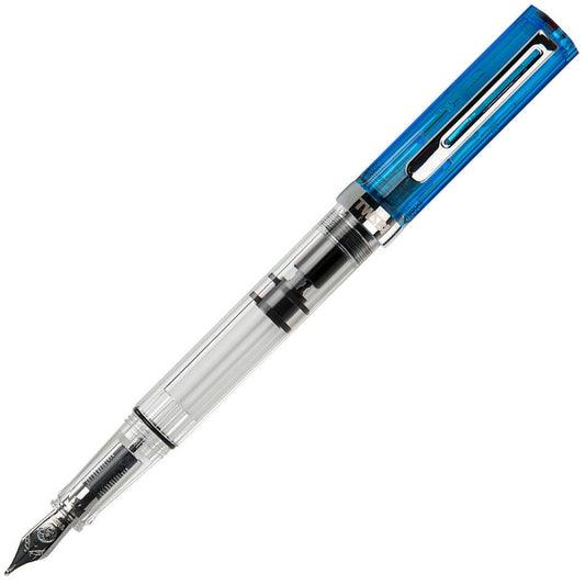 TWSBI Eco Fountain pen Transparant Blue - B - 24Papershop