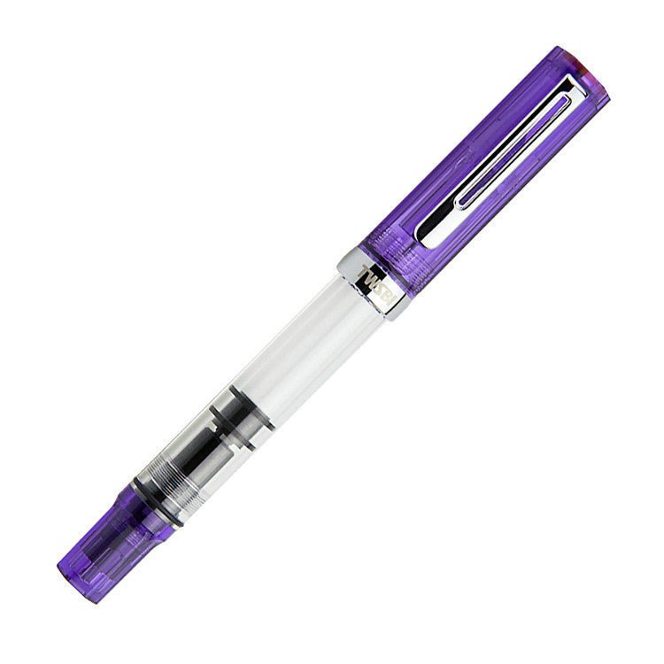 TWSBI Eco Fountain pen Transparant Purple - Extra Fine - 24Papershop