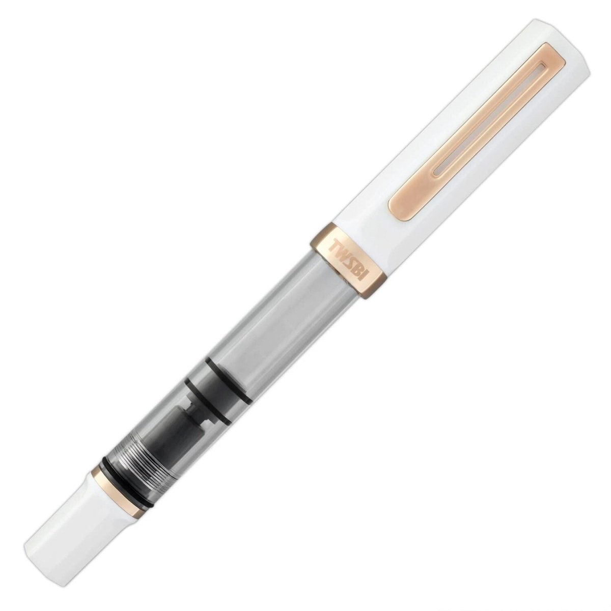 TWSBI Eco Fountain Pen White Rose Gold - 1.1 - 24Papershop