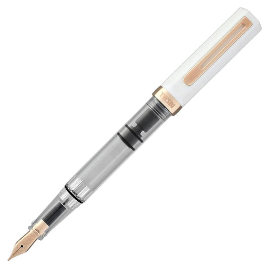 TWSBI Eco Fountain Pen White Rose Gold - 1.1 - 24Papershop