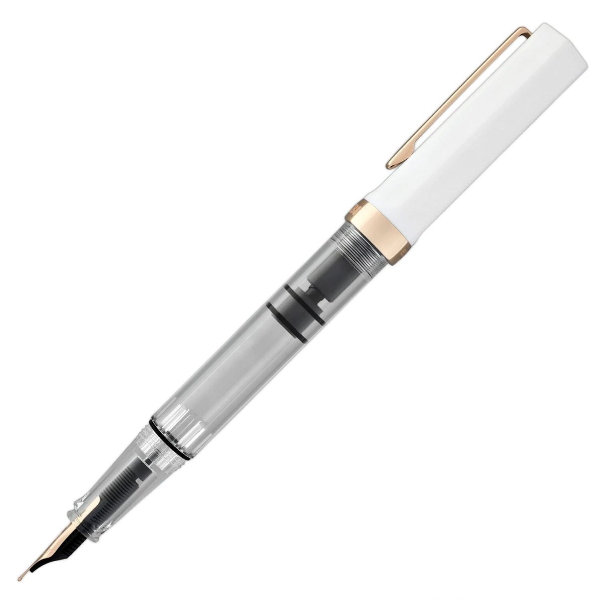 TWSBI Eco Fountain Pen White Rose Gold - 1.1 - 24Papershop