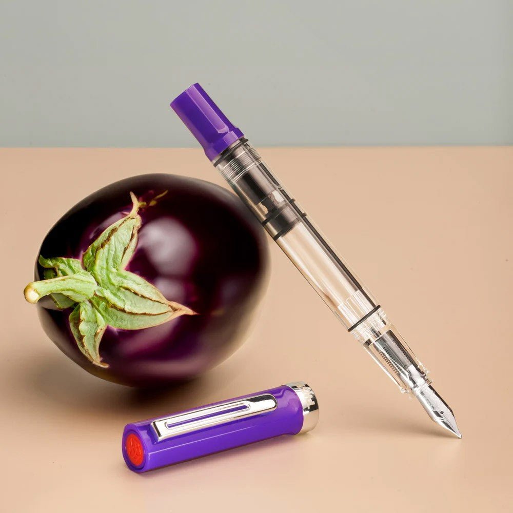 TWSBI Eco T Fountain Pen Eggplant - Bold - 24Papershop