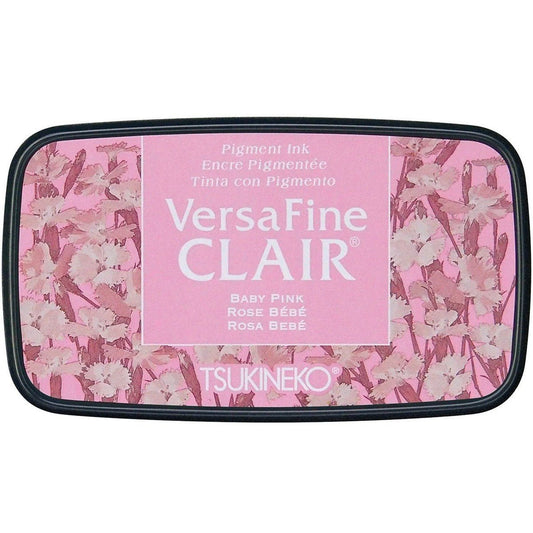 VersaFine Clair Ink Pad - Tsukineko Baby Pink - 24Papershop