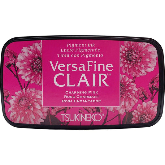 VersaFine Clair Ink Pad - Tsukineko Charming Pink - 24Papershop