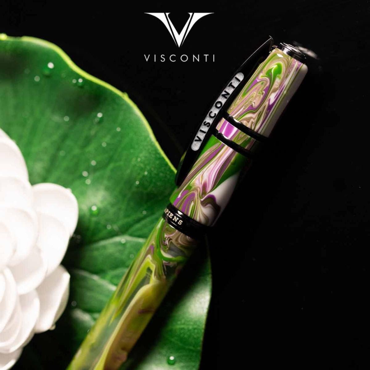 Visconti Fountain Pen Homo Sapiens CT - Lotus Garden (Limited Edition 206/888) Medium - 24Papershop