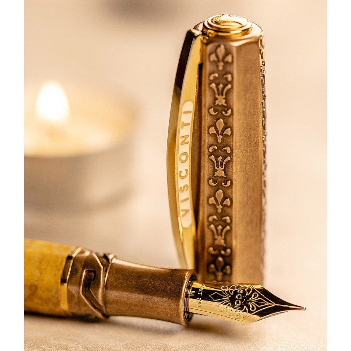 Visconti Fountain Pen Medici il Magnifico - Egyptian Marble (Limited Edition) Medium - 24Papershop