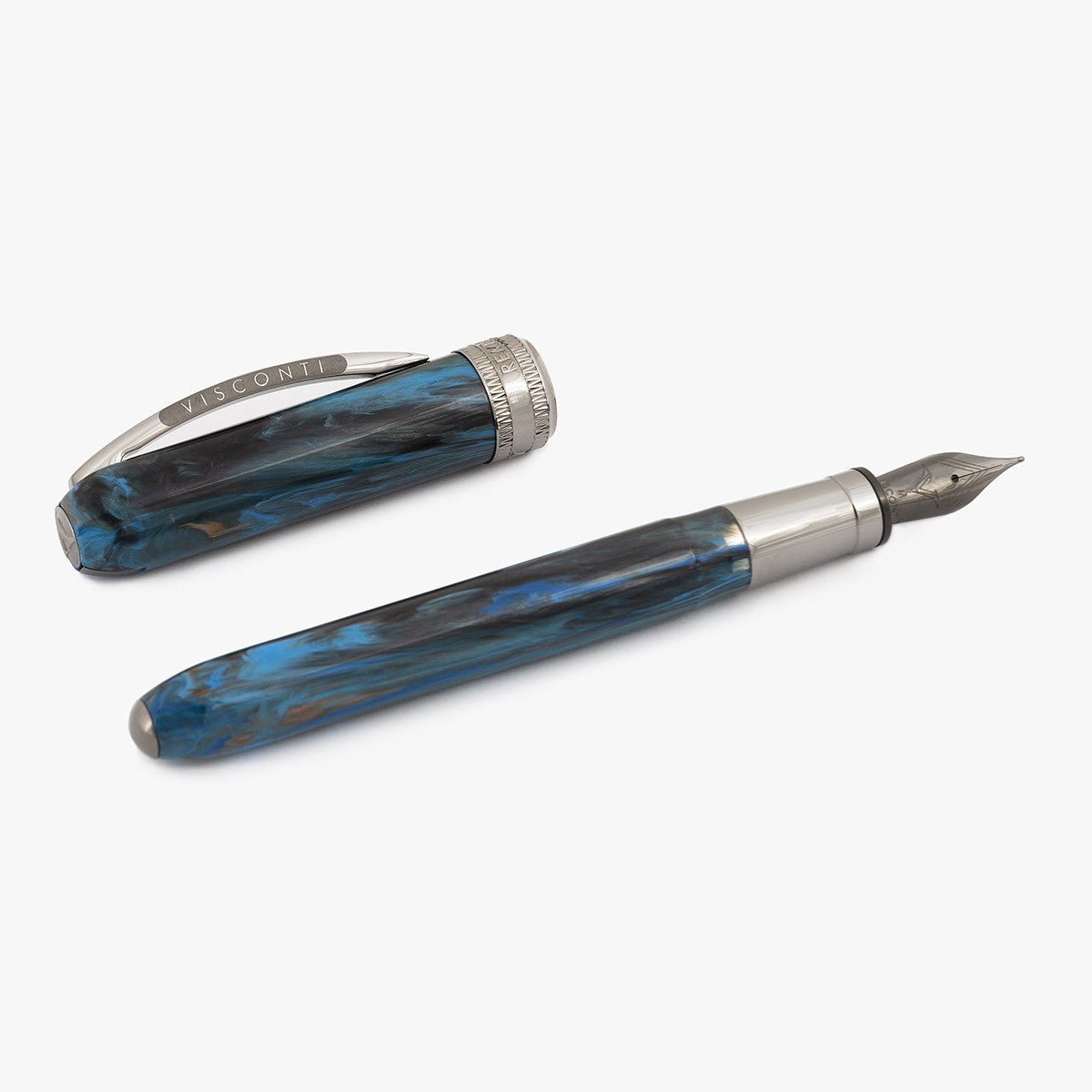 Visconti Fountain Pen Rembrandt "S" CT - Blue - 24Papershop