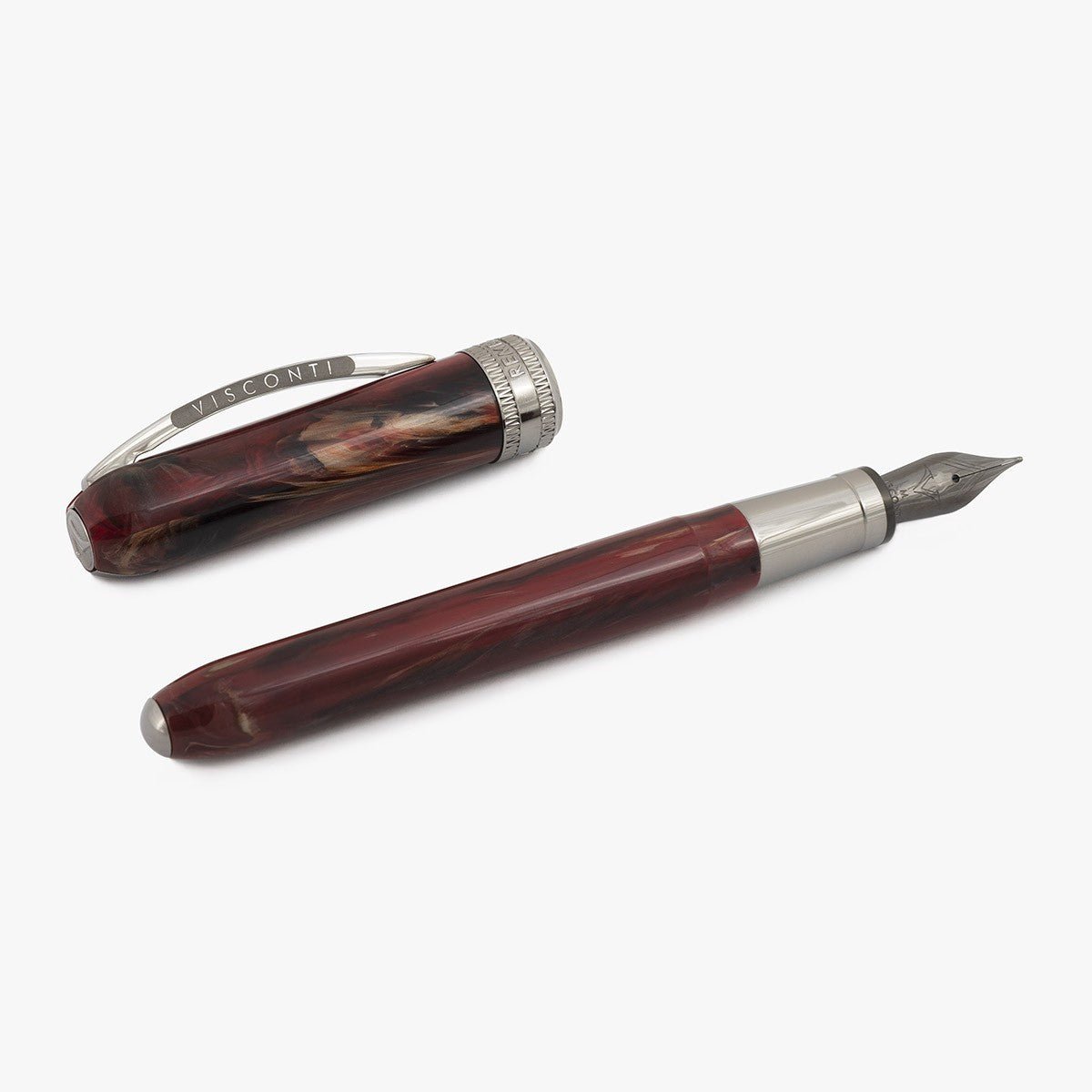 Visconti Fountain Pen Rembrandt "S" CT - Bordeaux - 24Papershop