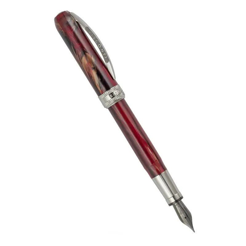 Visconti Fountain Pen Rembrandt "S" CT - Bordeaux - 24Papershop