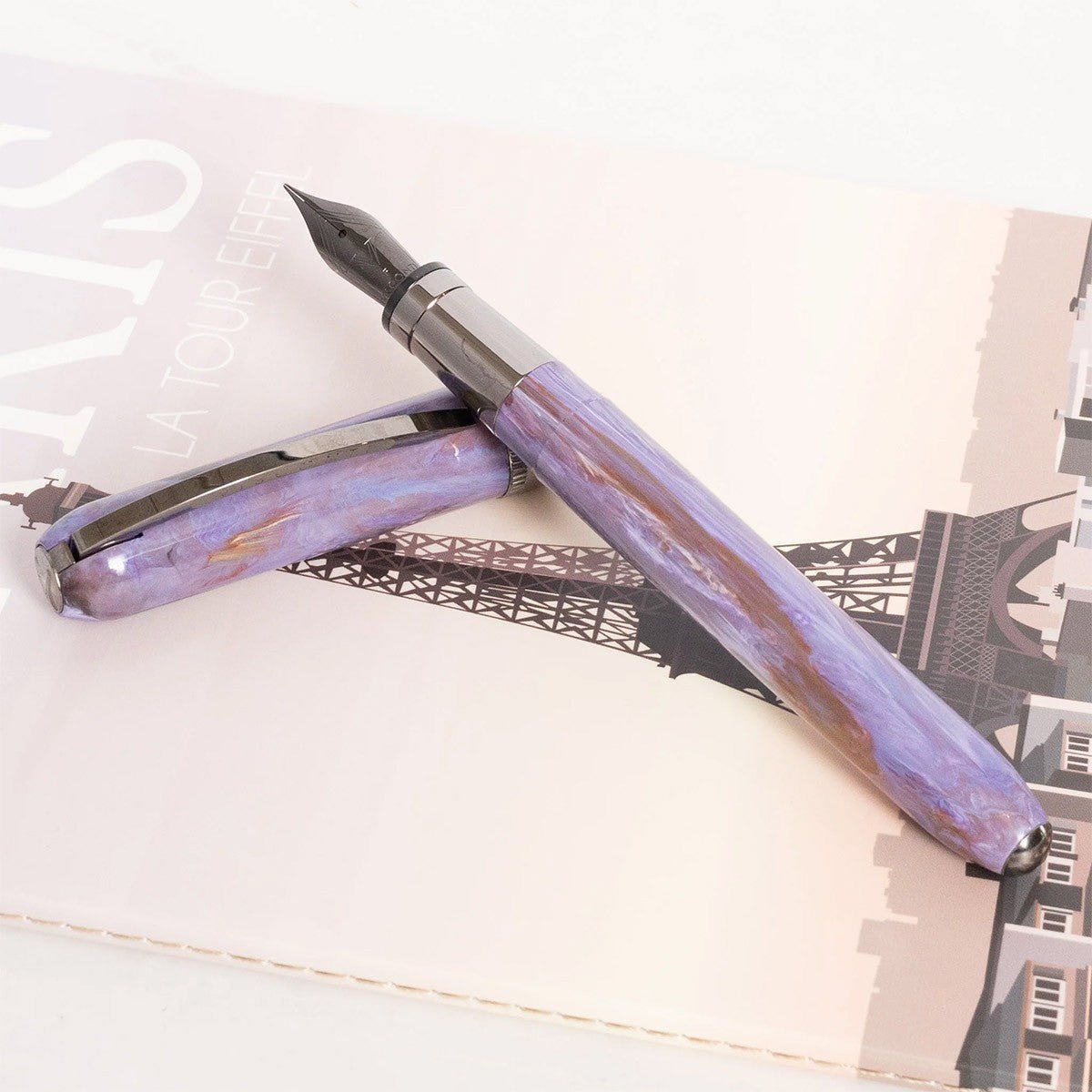 Visconti Fountain Pen Rembrandt "S" CT - Lavender - 24Papershop