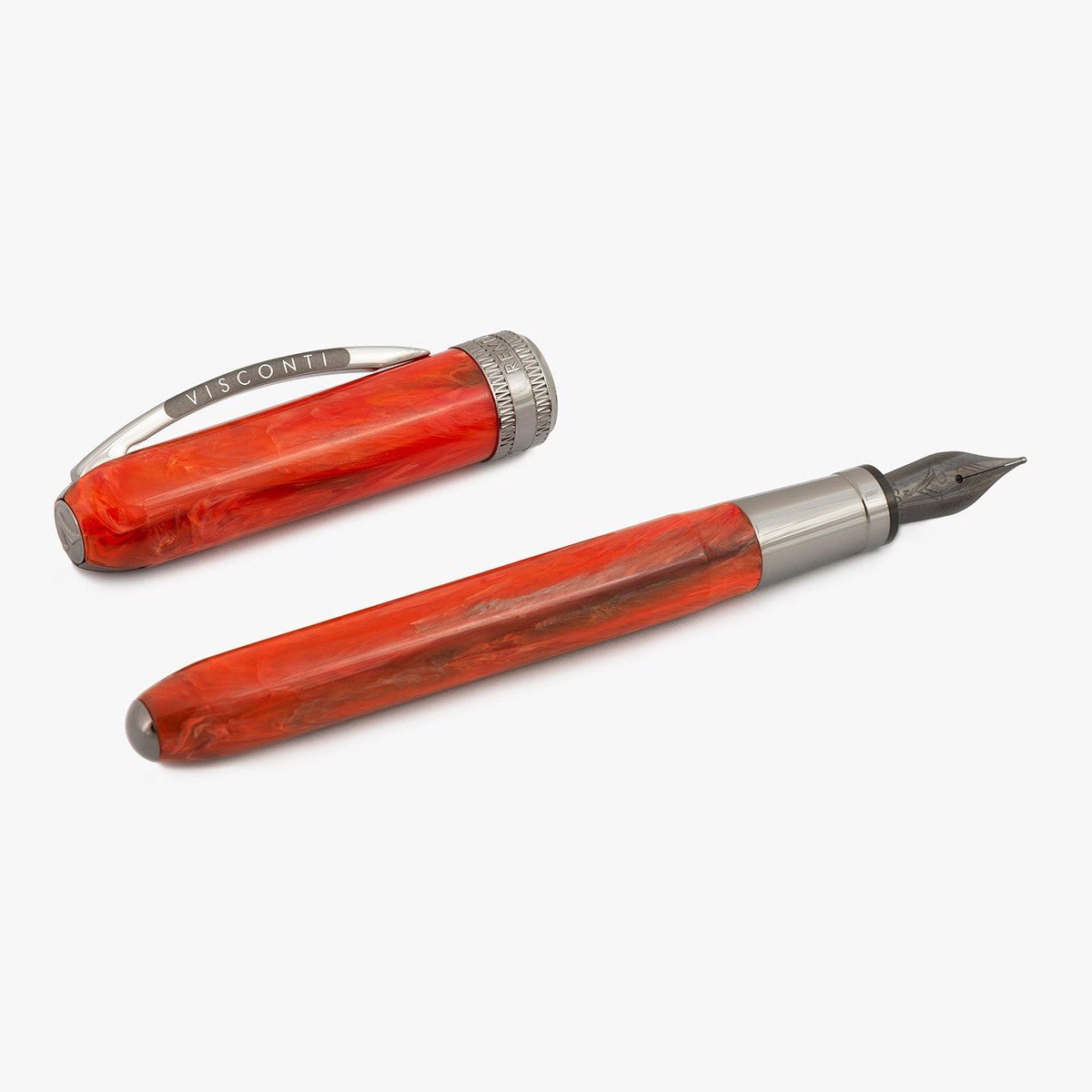 Visconti Fountain Pen Rembrandt "S" CT - Orange - 24Papershop