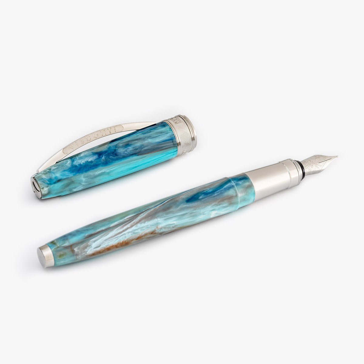 Visconti Fountain Pen Van Gogh CT Kit - Portrait Blue - 24Papershop