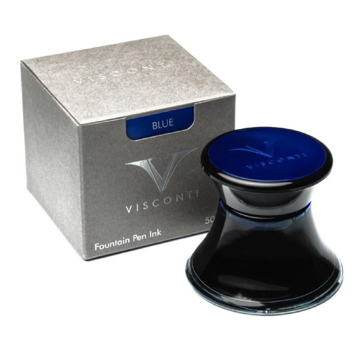 Visconti Inktpot 50ml - Blue - 24Papershop