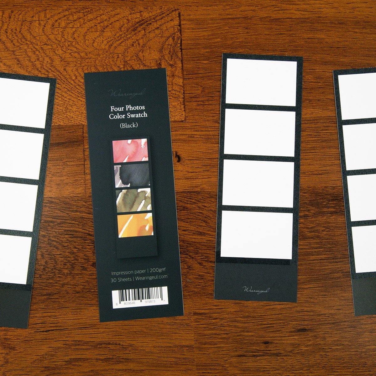 Wearingeul Ink Four Photo Color Swatch - Black - 24Papershop