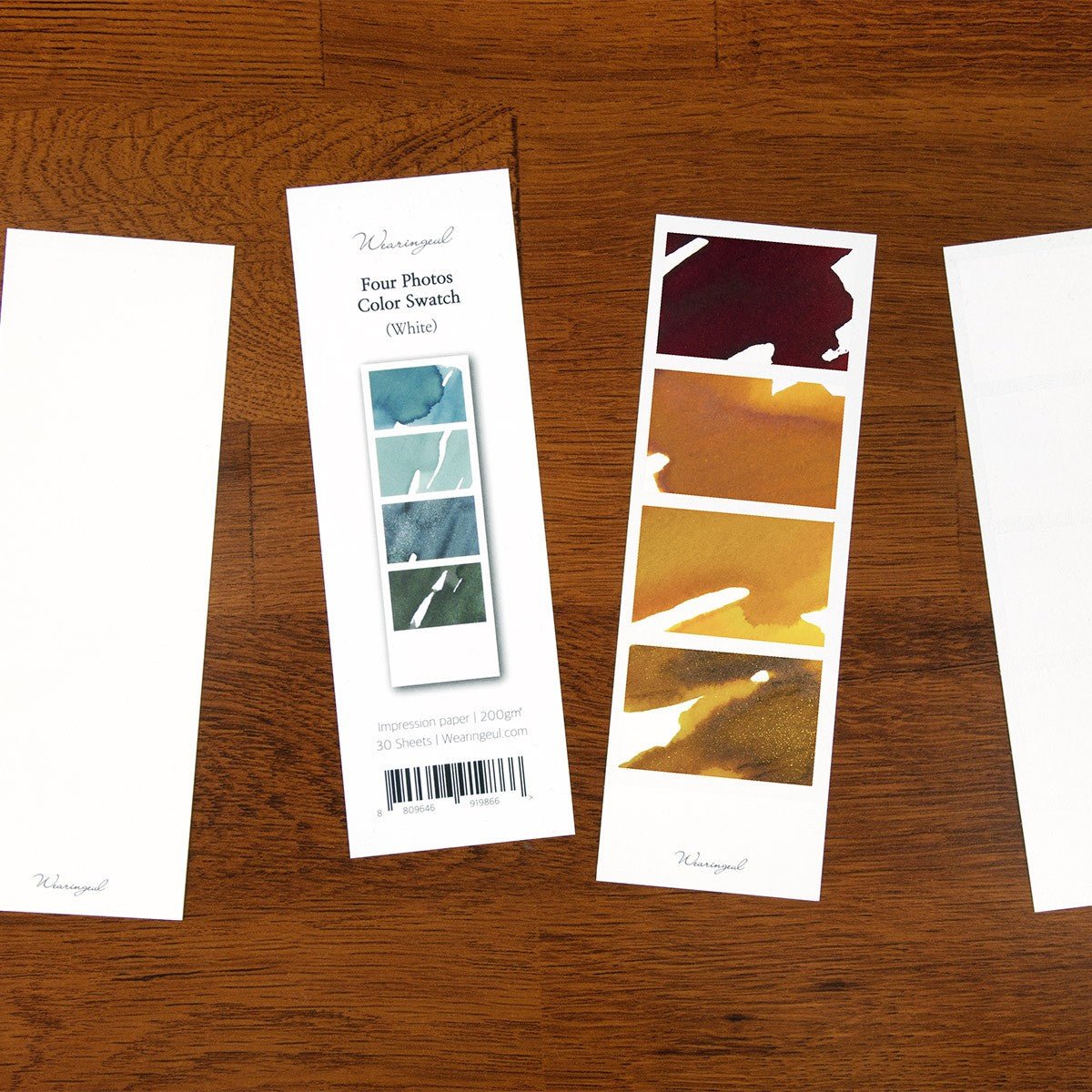 Wearingeul Ink Four Photo Color Swatch - White - 24Papershop