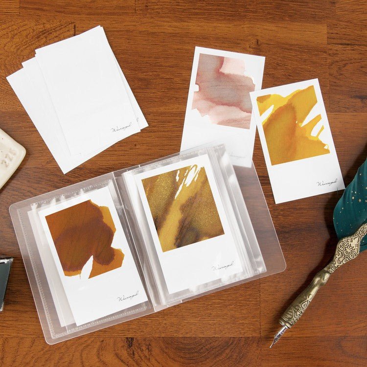 Wearingeul Ink Swatch Card - Instant Film - 24Papershop