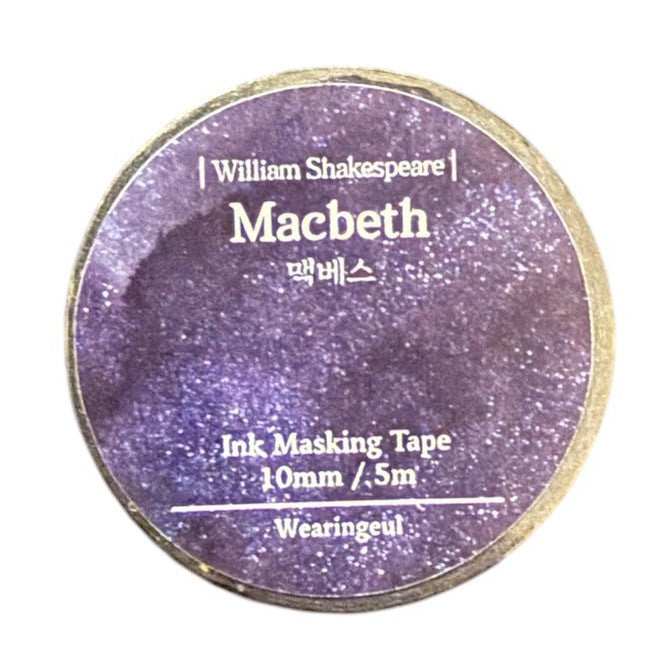 Wearingeul Washitape - Macbeth