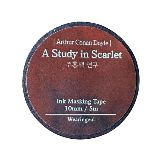 Wearingeul Washitape - A Study in Scarlet - 24Papershop
