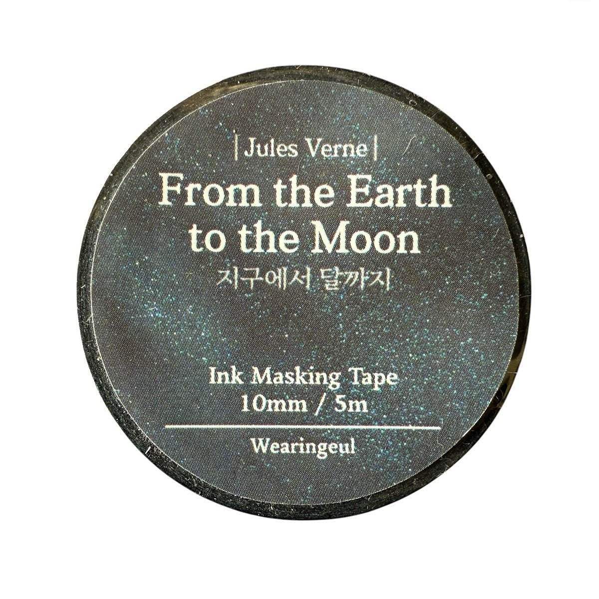 Wearingeul Washitape - From the Earth to the Moon - 24Papershop