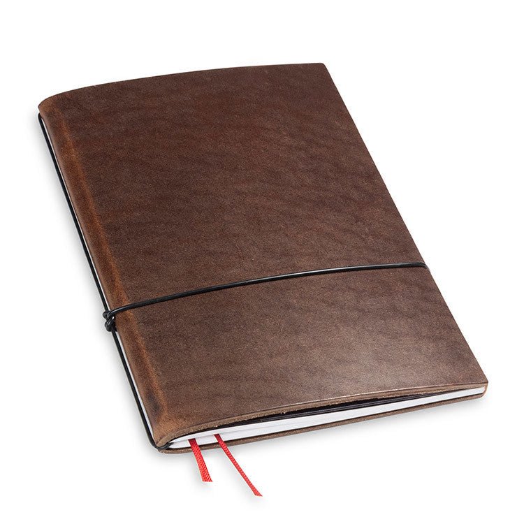 X17 Notebook A5 Leder Natur Marrone - 1 katern - 24Papershop