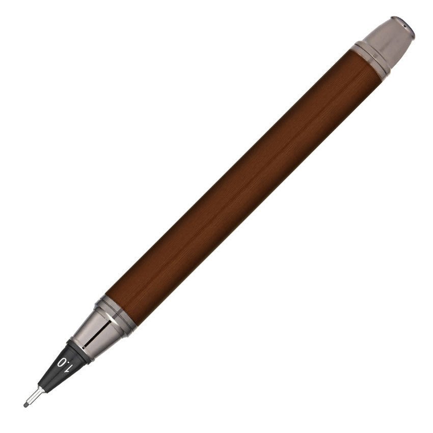 Yookers 555 Elios Brown Brushed Fiber Pen - 24Papershop