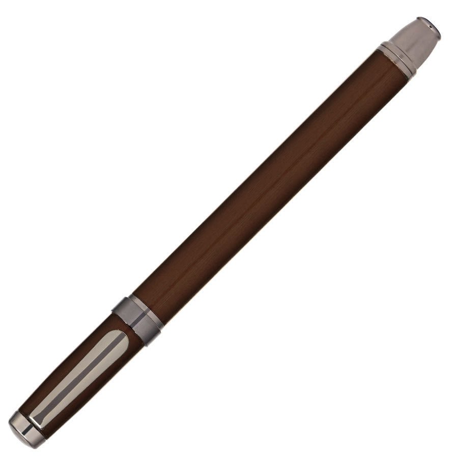 Yookers 555 Elios Brown Brushed Fiber Pen - 24Papershop